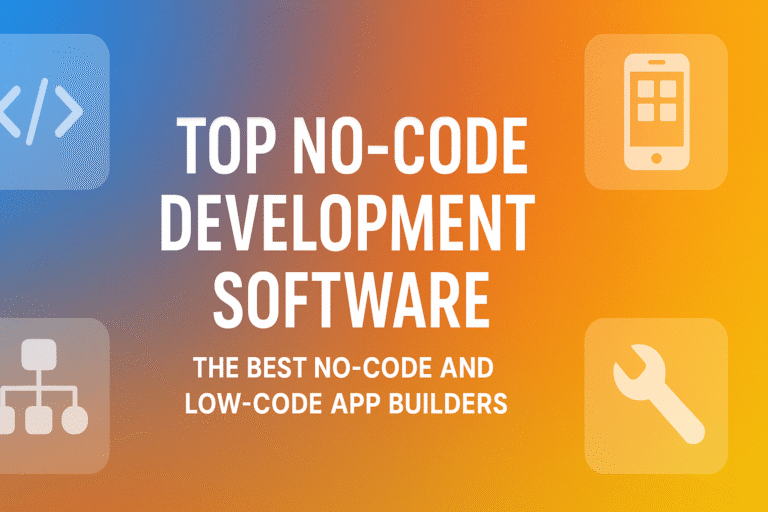 top no code development software, the best no code and low code app builders no code development software, low code app builders